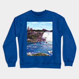 Niagara Falls ON - Zipline Crewneck Sweatshirt